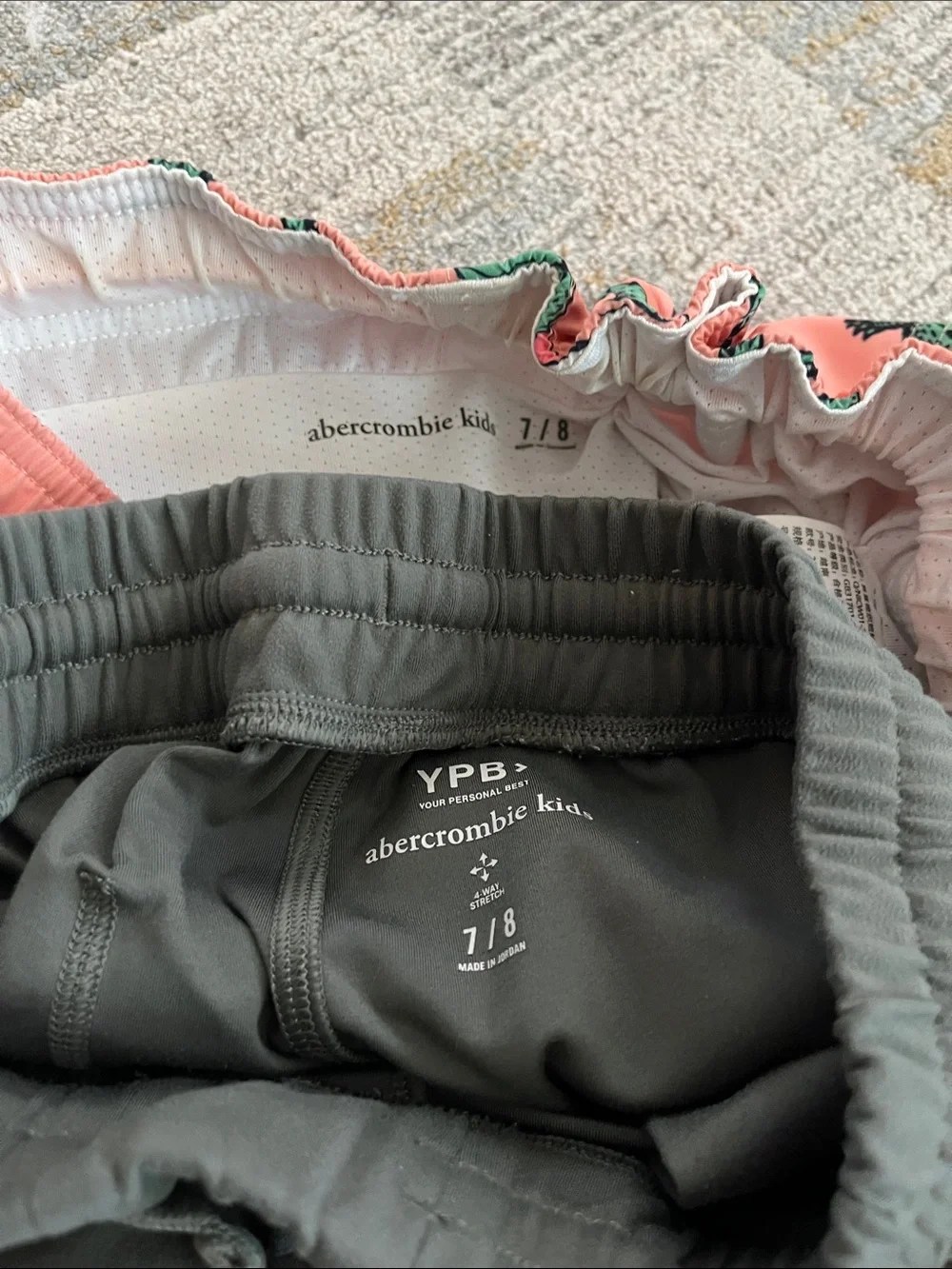 Abercrombie kids 7/8 shorts swim trunks and athletic shorts preowned